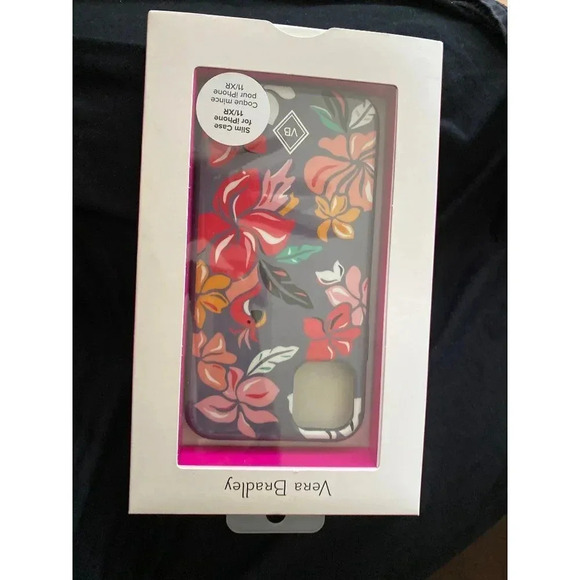 NEW Coastal Paradise Vera Bradley Slim Case for iPhone 11/XR Cockatoo Hibiscus - Picture 3 of 8